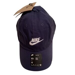 Nike Club Cap Mens/Womens Navy Blue Adjustable Hat NWT M/L